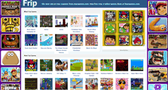 Desktop Screenshot of frip3games.com